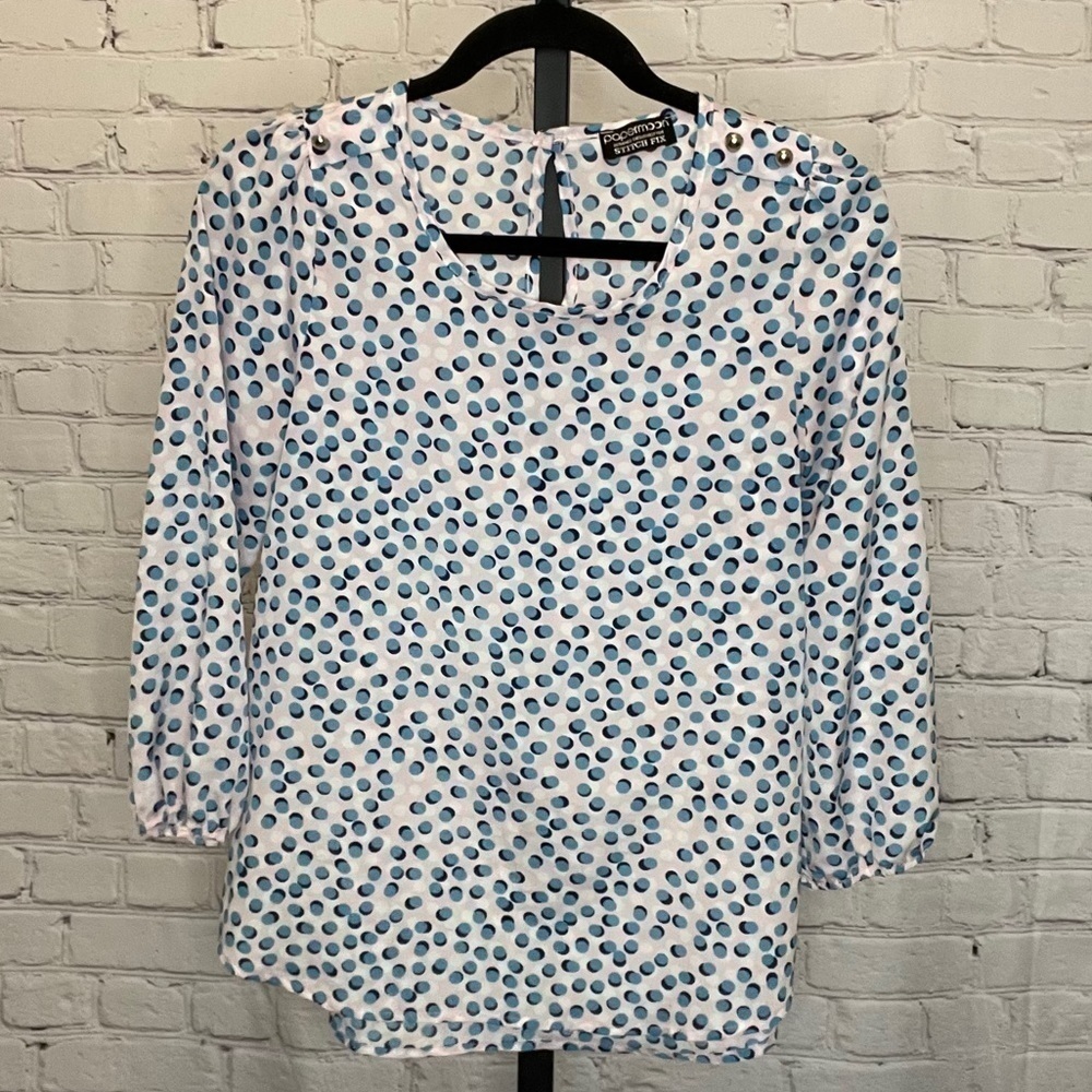 Papermoon for Stitch Fix Polka Dot Blouse